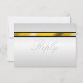 Digital Camouflage Reply Card RSVP Kaartje (Achterkant)