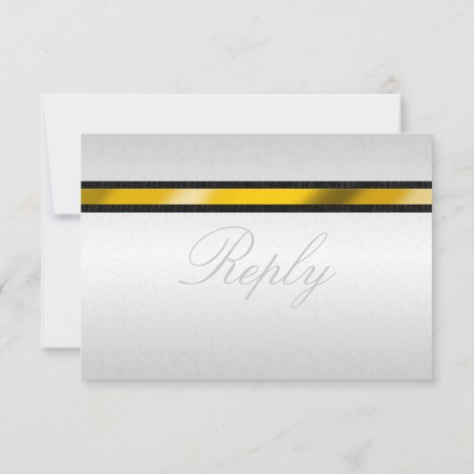 Digital Camouflage Reply Card RSVP Kaartje (Achterkant)