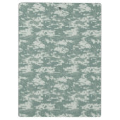 Digital Camouflage Woodland Klembord (Achterkant)