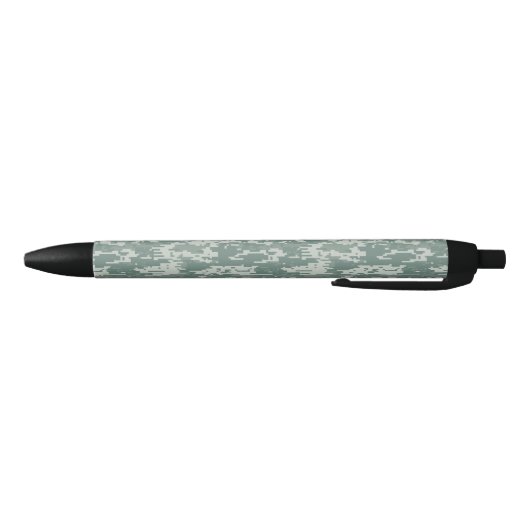 Digital Camouflage Woodland Zwarte Inkt Pen (Bodem)