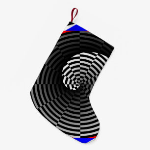 Digital Checker Yin Yang door Kenneth Yoncich Kleine Kerstsok