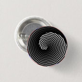 Digital Checker Yin Yang door Kenneth Yoncich Ronde Button 3,2 Cm (Voorkant /achterkant)
