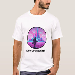 Digital Desert Wanderer DJ T-shirt