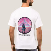 Digital Desert Wanderer DJ T-shirt (Achterkant)