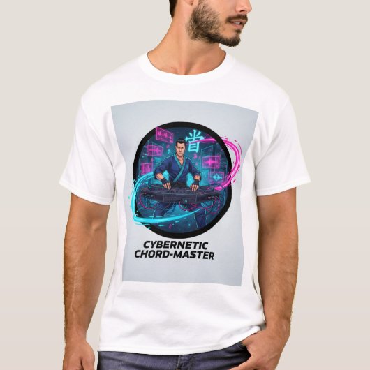 "Digital Dojo DJ T-shirt" T-shirt (Voorkant)