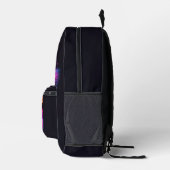 Digital Dreamer Aesthetic Backpack Bag Bedrukte Rugzak (Rechts)