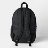 Digital Dreamer Aesthetic Backpack Bag Bedrukte Rugzak (Achterkant)