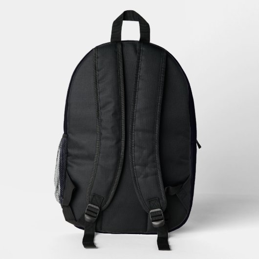 Digital Dreamer Aesthetic Backpack Bag Bedrukte Rugzak (Achterkant)