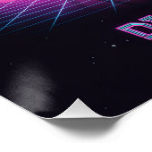 Digital Dreamer hoogglans poster (Hoek)