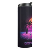 Digital Dreamer Insulated Travel Tumbler Thermosbeker (Gedraaid links)