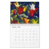Digital effect of style "impression" calendar kalender (Feb 2026)