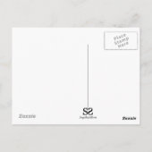 Digital Equalizer Music Wave Wall Briefkaart (Achterkant)