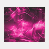 Digital Faerie Magick Fractal Patroon Fleece Deken (Voorkant (Horizontaal))