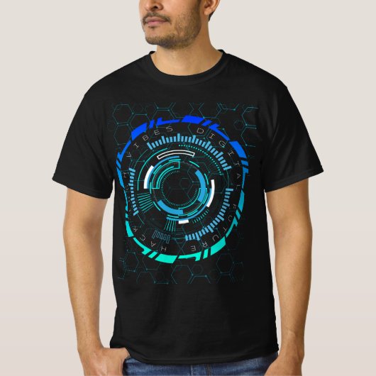 Digital Future Vibes T-shirt (Voorkant)