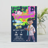 Digital Glow Science STEM-experiment downloadbaar Kaart (Staand voorkant)