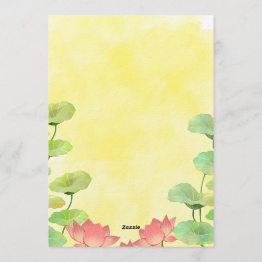 Digital Haldi Ceremony Invitations Kaart (Achterkant)