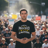 Digital ID: Proceed With Caution T-shirt