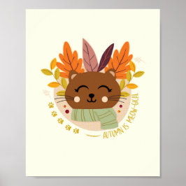 Digital Illustration Nursery Decor Printable Poster