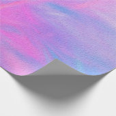 Digital illustration with pastel brush of blue, pi cadeaupapier (Hoek)
