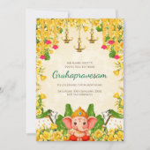 Digital Indian Housewarming uitnodiging Tamil (Voorkant)