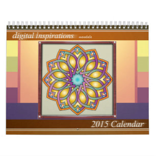 Digital Inspiration-Mandala 2015 Calendar Kalender