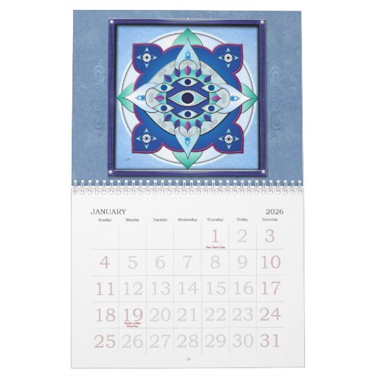 Digital Inspiration-Mandala 2015 Calendar Kalender (Jan 2026)