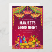 Digital Jaggo nodigt uit Jago uitnodiging, Jago ui Kaart (Voorkant / Achterkant)