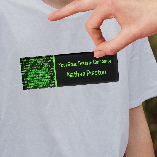 Digital Lock - Web & Data Security voor cyberteam Naambadge