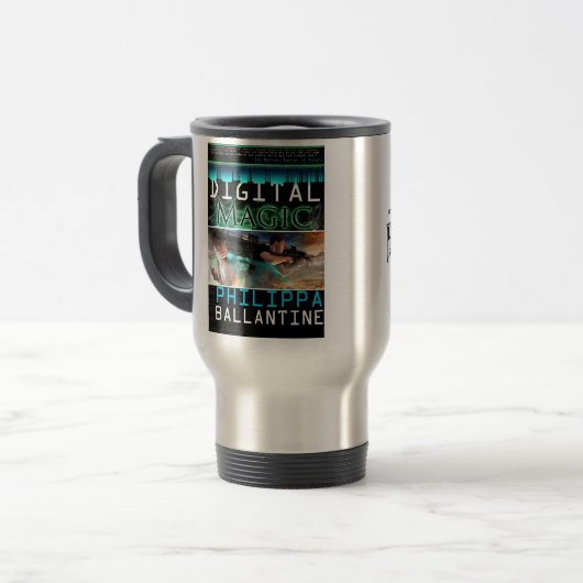 Digital Magic Travel Mug Reisbeker (Voorkant links)