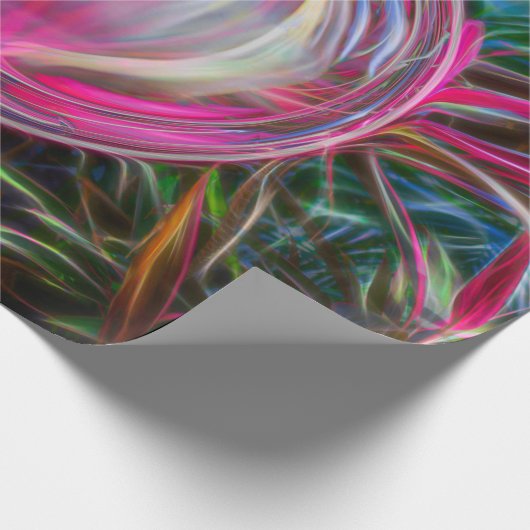 Digital Marble Soap Bubble Cadeaupapier (Hoek)