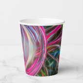 Digital Marble Soap Bubble Papieren Bekers (Achterkant)