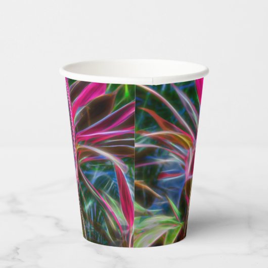 Digital Marble Soap Bubble Papieren Bekers (Rechts)