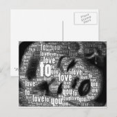 DIGITAL MARILYN BRIEFKAART (Voorkant / Achterkant)