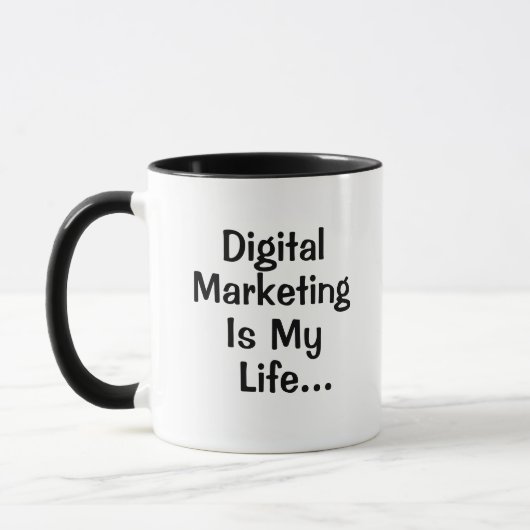 Digital Marketing Life Quote Cruel Funny Marketeer Mok (Links)