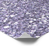 DIGITAL MAUVE GLITTER SQUARDS ACHTERGRONDEN WALLPA POSTER (Hoek)