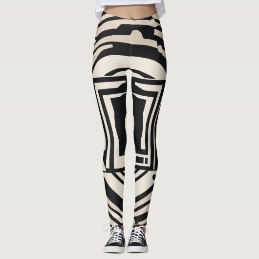 Digital Muse Leggings voor vrouwen (Voorkant)
