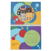Digital Nomad 2026 World Calendar Choose Country Kalender (Jan 2026)