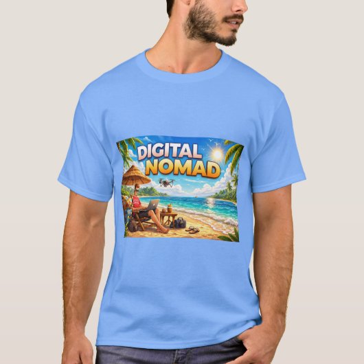 Digital Nomad Brewery T-shirt (Voorkant)
