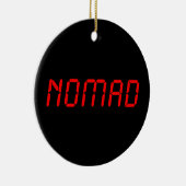 DIGITAL NOMAD KERAMISCH ORNAMENT (Rechts)