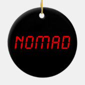 DIGITAL NOMAD KERAMISCH ORNAMENT (Achterkant)