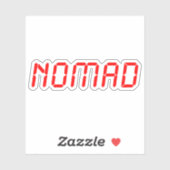 DIGITAL NOMAD STICKER (Vel)