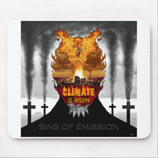 Digital painting about climate change. muismat