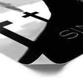 Digital painting about climate change. poster (Hoek)