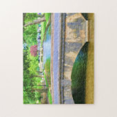 Digital Painting Bourton on the Water UK Legpuzzel (Verticaal)