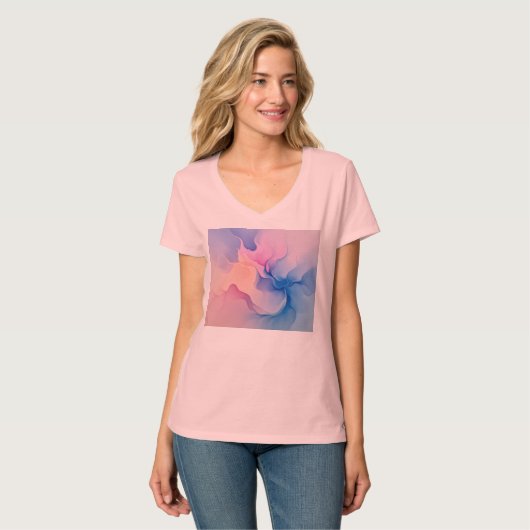 Digital Painting T-shirt (Voorkant volledig)