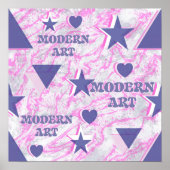 DIGITAL poster “MODERN ART” (Voorkant)