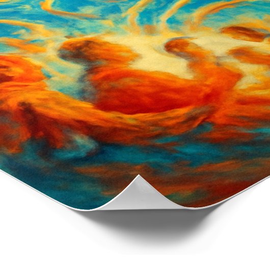 Digital Pulse of Modernity Poster (Hoek)