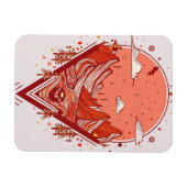 Digital Realms: Abstracte virtuele werkelijkheden Magneet (Horizontaal)