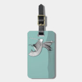 Digital Samurai Bagagelabel (Voorkant verticaal)