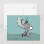 Digital Samurai Briefkaart (Voorkant / Achterkant)
